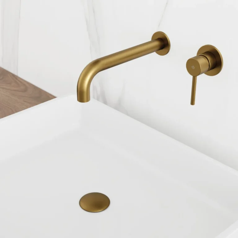 Miscelatore lavabo da incasso Sirio Oro
